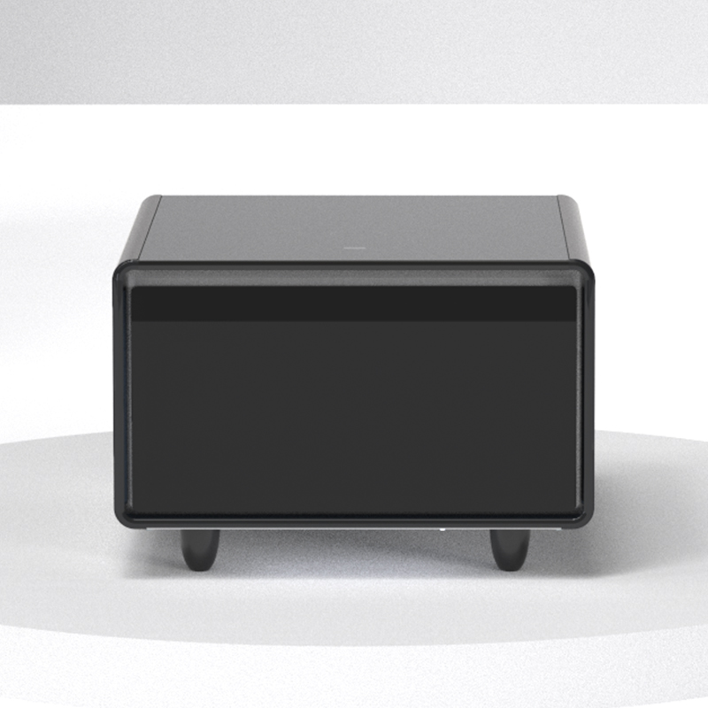 new design home furniture fashionable coffee table with refrigerator wireless charger