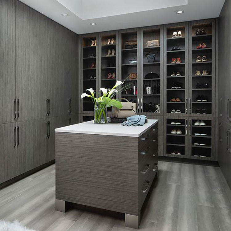 High Quality Modern Simple Style Solid Wood Wardrobe Bedroom Furniture
