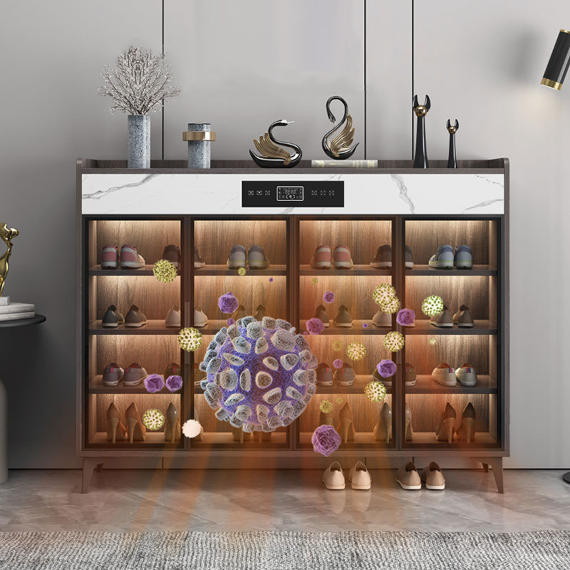 Hqslp Electronic Intelligent Sterilization And Disinfection Shoe Storage Cabinet Modern Shoe Cabinet