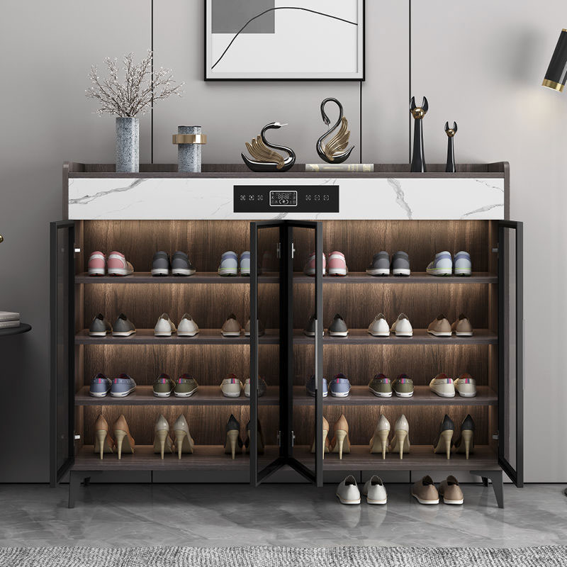 Hqslp Electronic Intelligent Sterilization And Disinfection Shoe Storage Cabinet Modern Shoe Cabinet