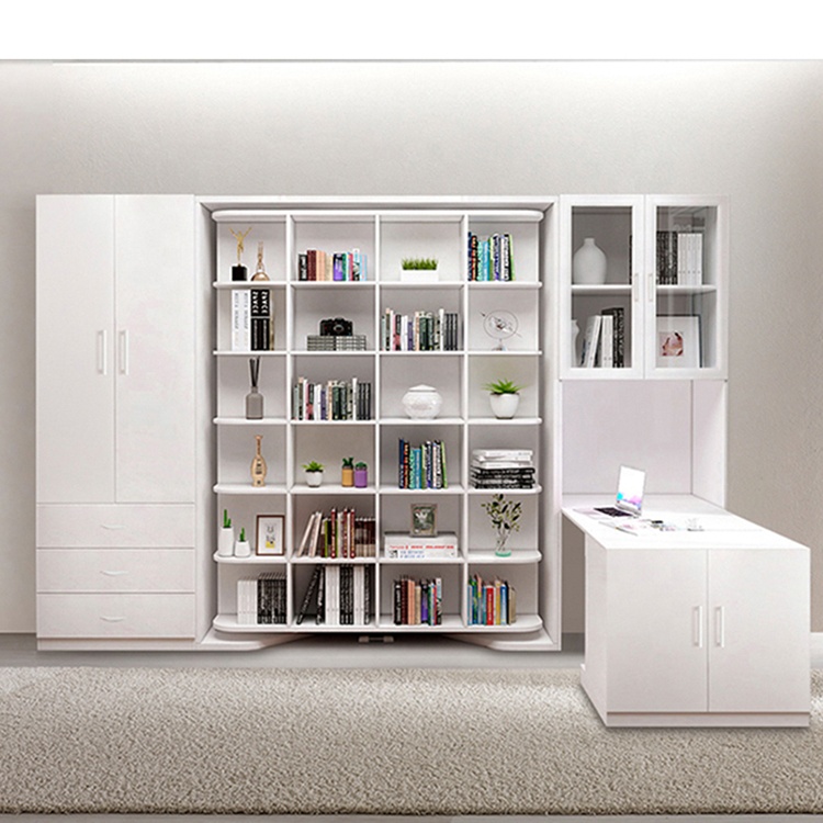Hot Sale Home Furniture Modern Folding Transformable Swivel Wall Beds