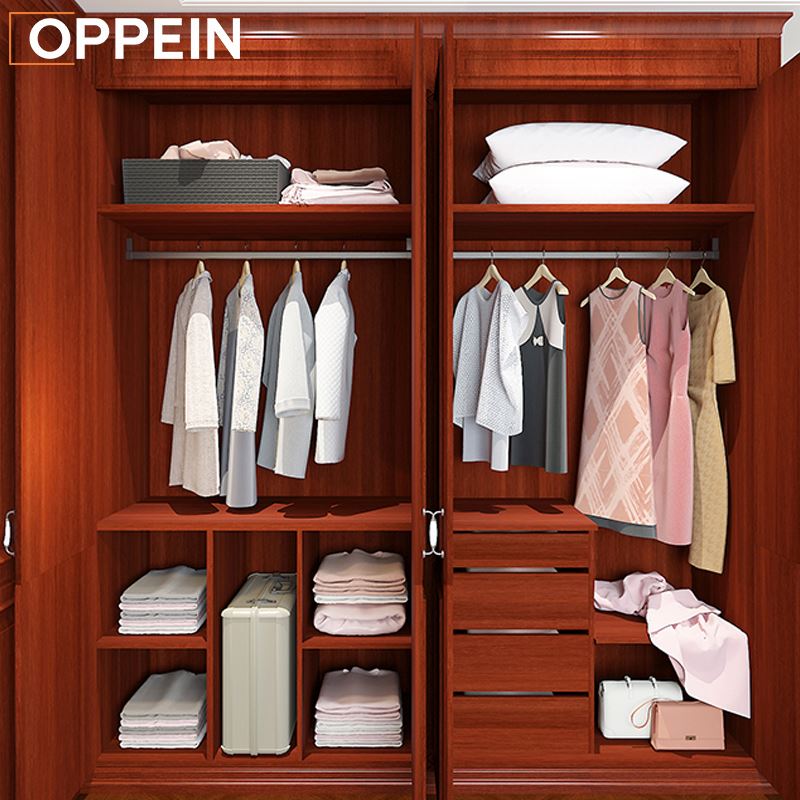 Premium More Design Wooded Armoire Closet Pine Wood Furniture Furnitures Chinese Bedroom Set With Md