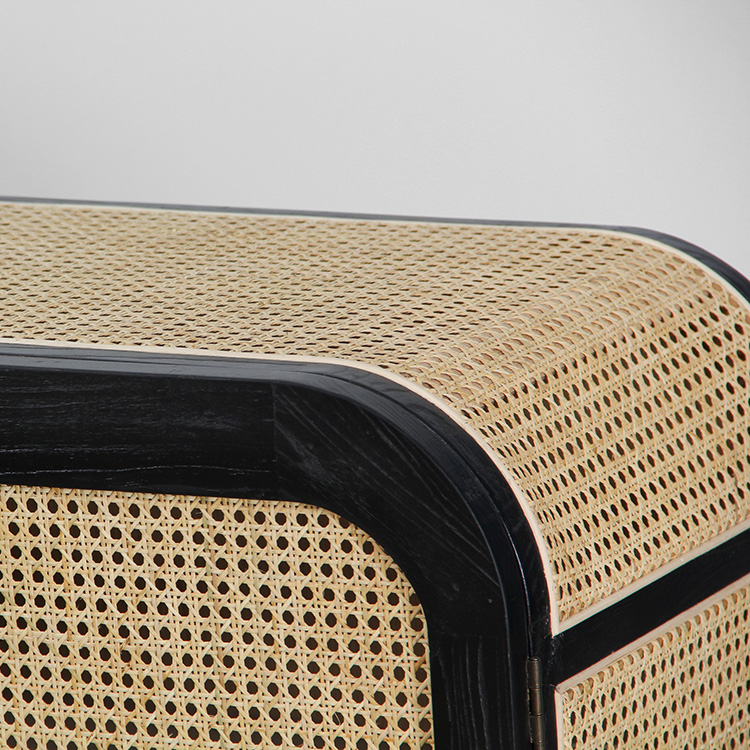 KVJ-9110 New design living room furniture living cabinets rattan furniture