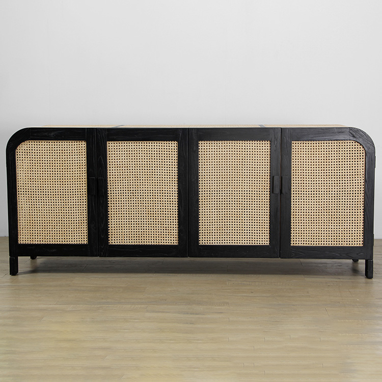 KVJ-9110 New design living room furniture living cabinets rattan furniture