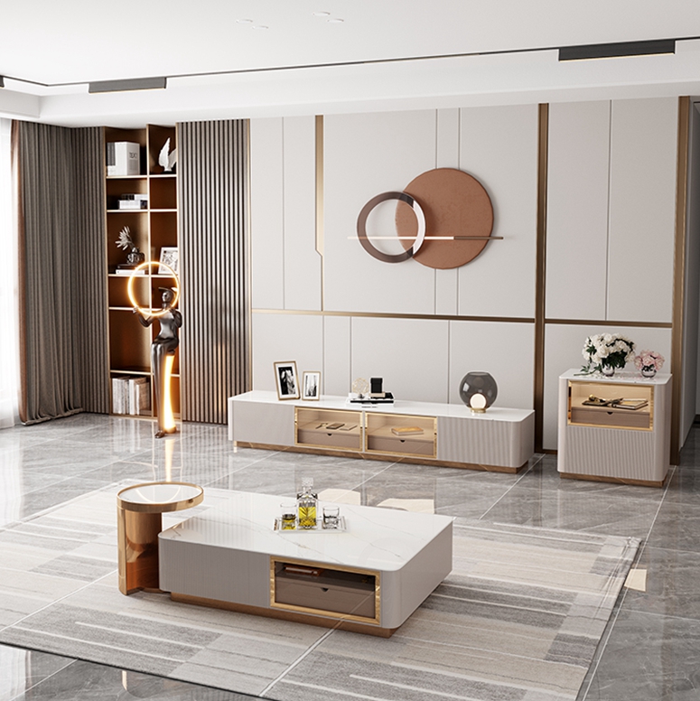 Factory Supply Marble Tv Stand Cabinets Latest Designs Modern Nordic Tv Cabinet