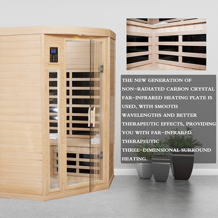 Steam Room Luxury Dry Traditional Home Sauna Steam Outdoor Sauna Rooms Cabine Wood Wooden Vapor For 