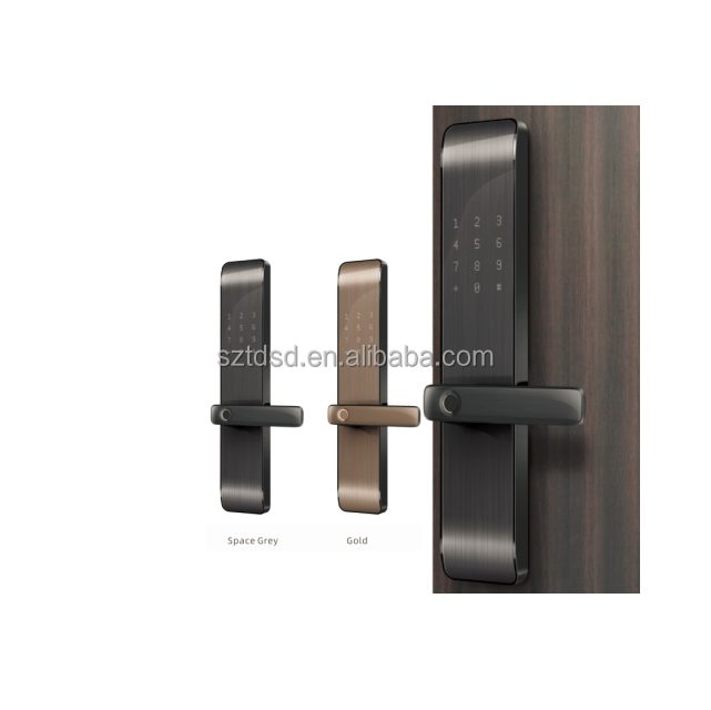 Face recognition  Fingerprint APP remote control  Smart Lock Security Intelligent Door Lock Digital 