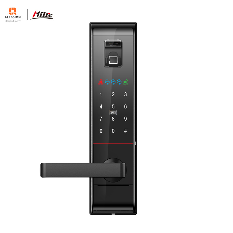 ALLEGION MILRE Smart Card Digital Code Electronic Door Lock Home Security Mortise Lock  smart l lock