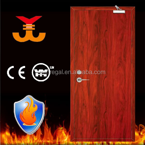 Professional Factory direct supply BS476 hotel 90 mins fire resistant wood doors