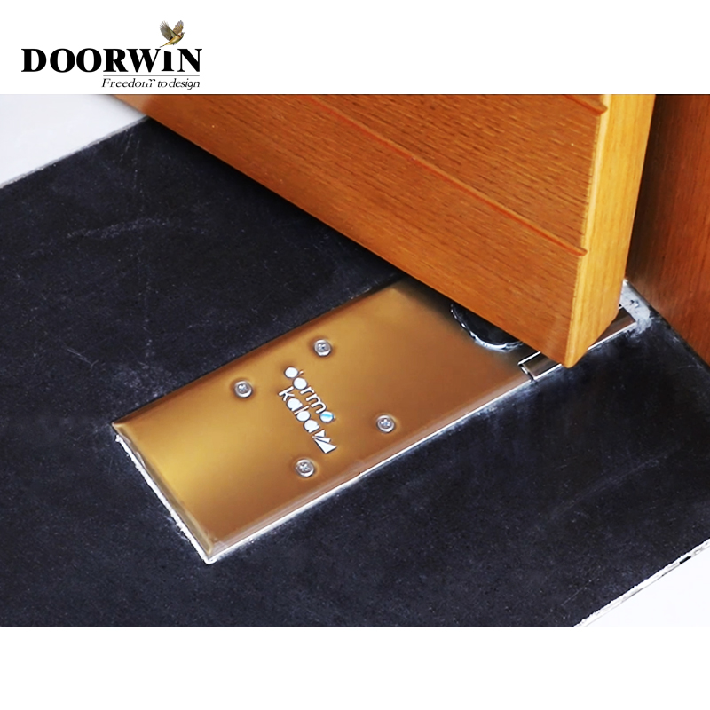 Main Entrance interior Large Front Door Low-E Glass Single Exterior Aluminum Modern Front Entry Wood