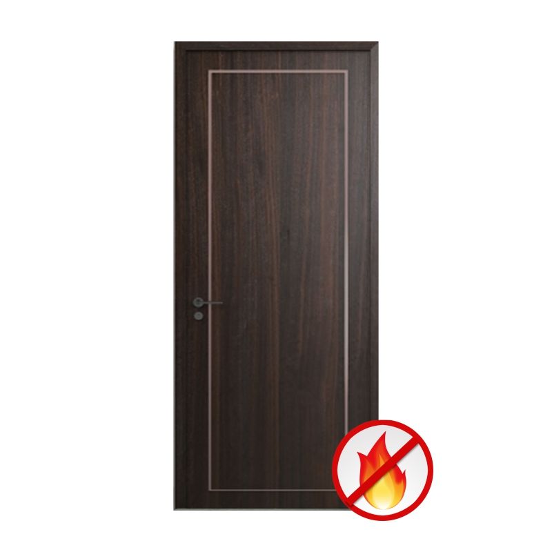 Factory Supply Popular Home Fire-proof Doors Fire Rated Sound Proof Wooden Doors