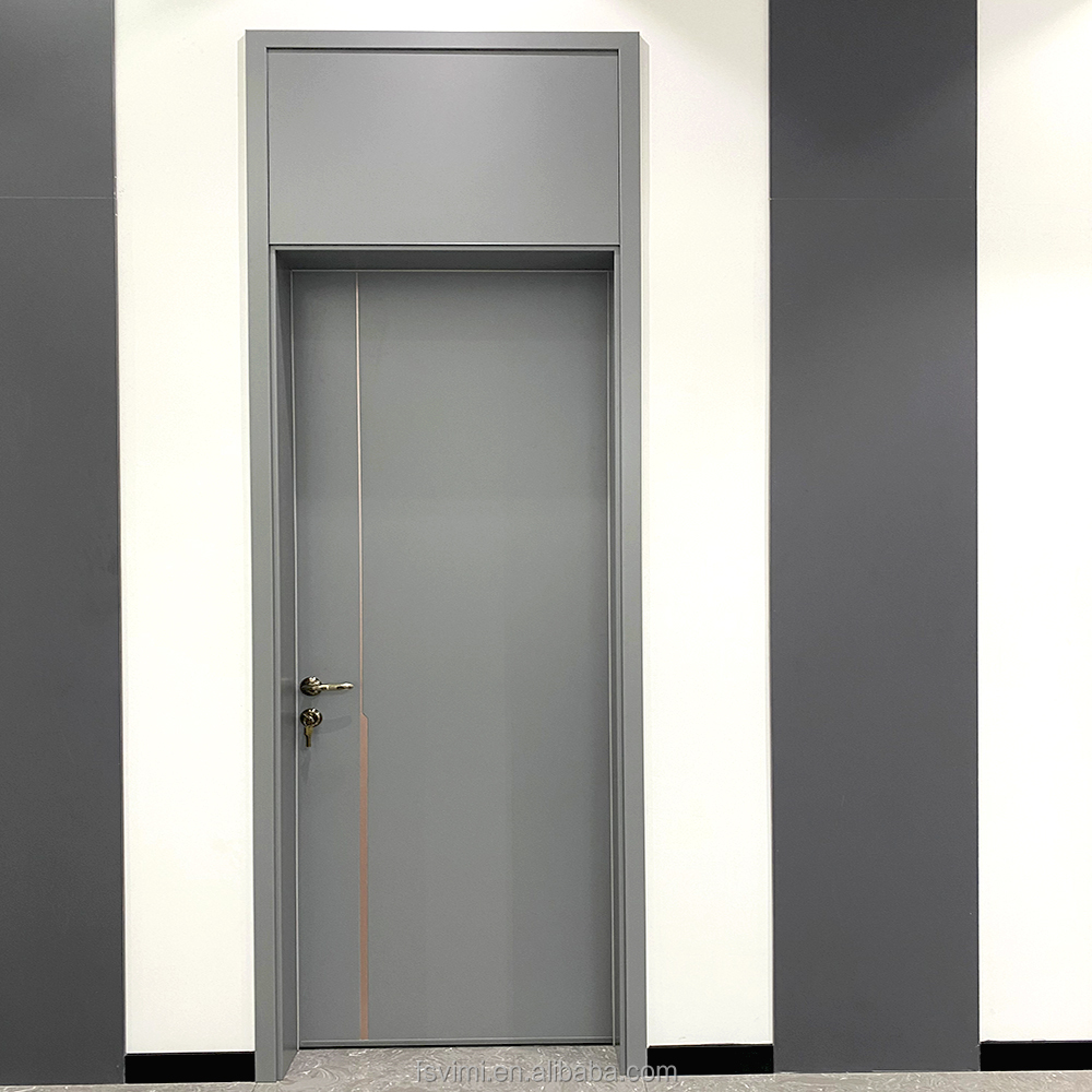 All aluminum indoor door Heighten the  head Mould and moth proof One door to the top Room  aluminum 