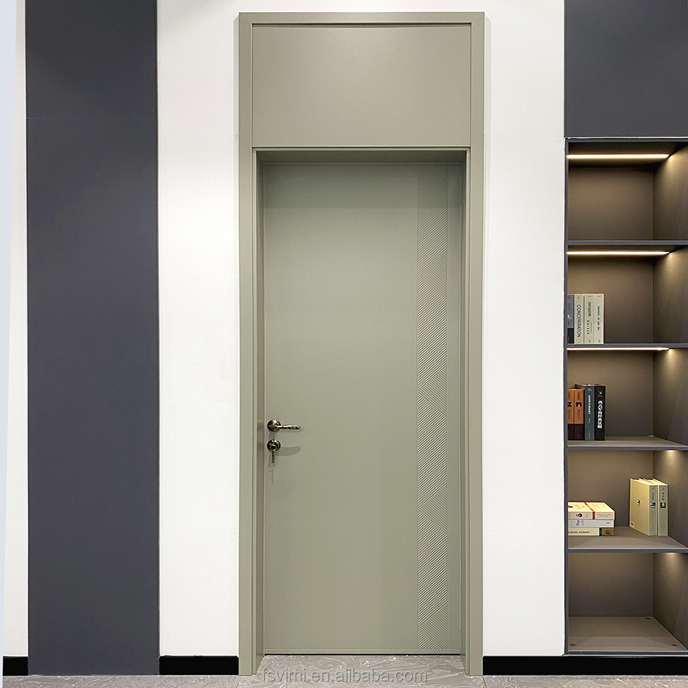All aluminum indoor door Heighten the  head Mould and moth proof One door to the top Room  aluminum 