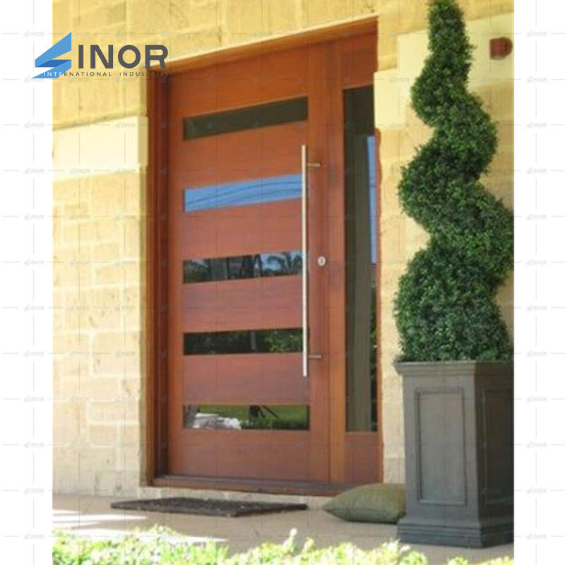 High quality factory supply entrance door modern pivot