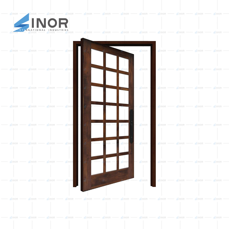 High quality factory supply entrance door modern pivot