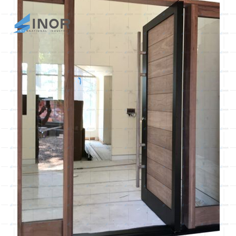 High quality factory supply entrance door modern pivot