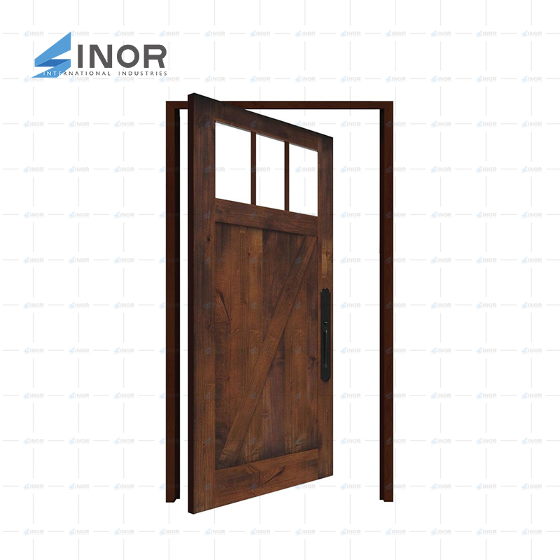 High quality factory supply entrance door modern pivot