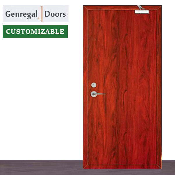 Professional Factory direct supply BS Standard fire rate wood doors