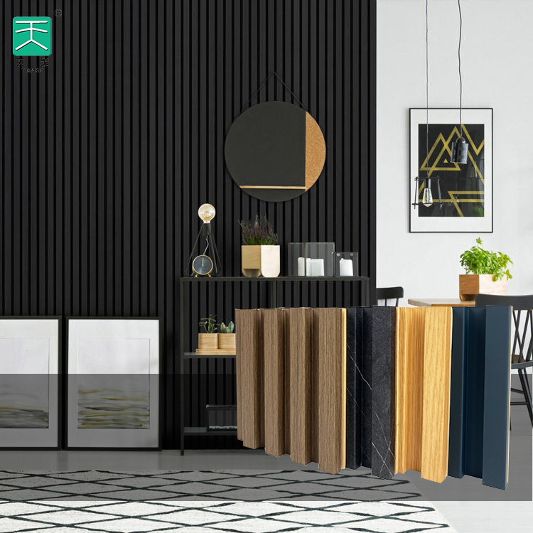 Tiange Luxury Flexible 3D Pine Slats Grill Interio