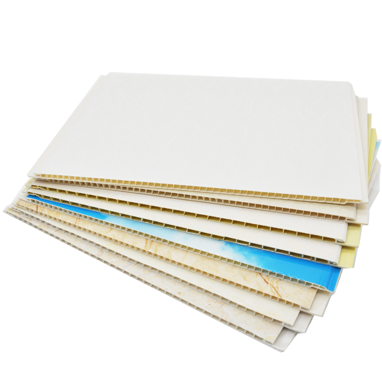 New Waterproof Pvc Wall Paneling Sheets Plastic Cl