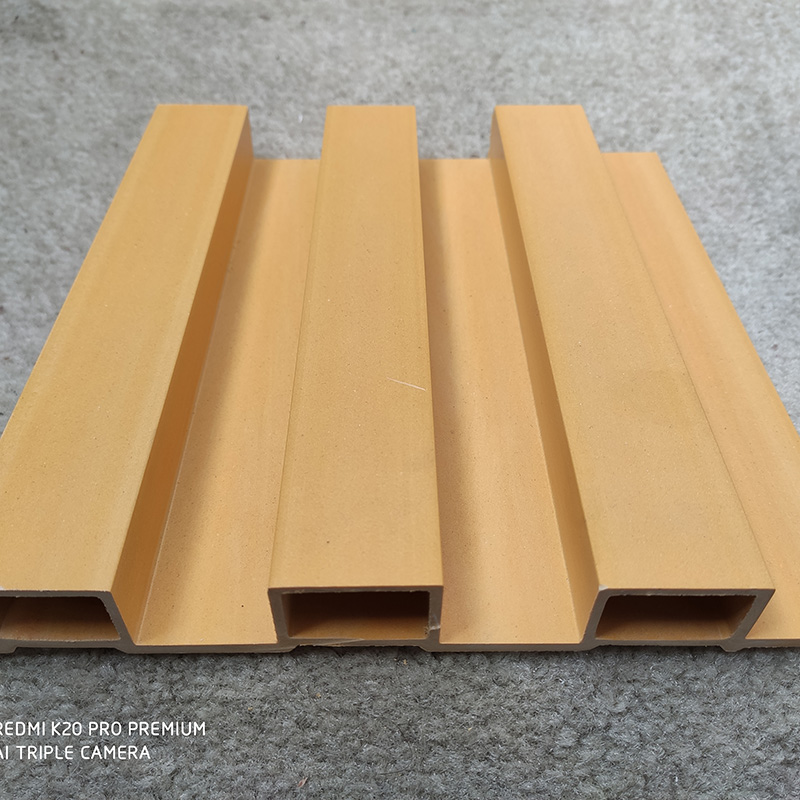 Wooden Grain PVC Wpc Wall Panels Designs for Decor