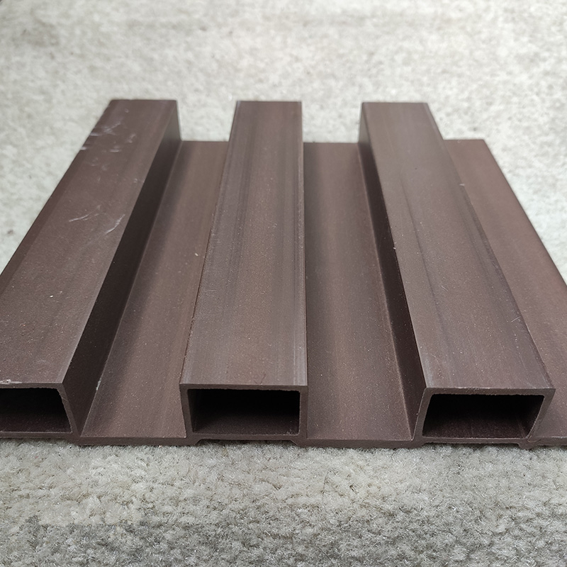 Wooden Grain PVC Wpc Wall Panels Designs for Decor
