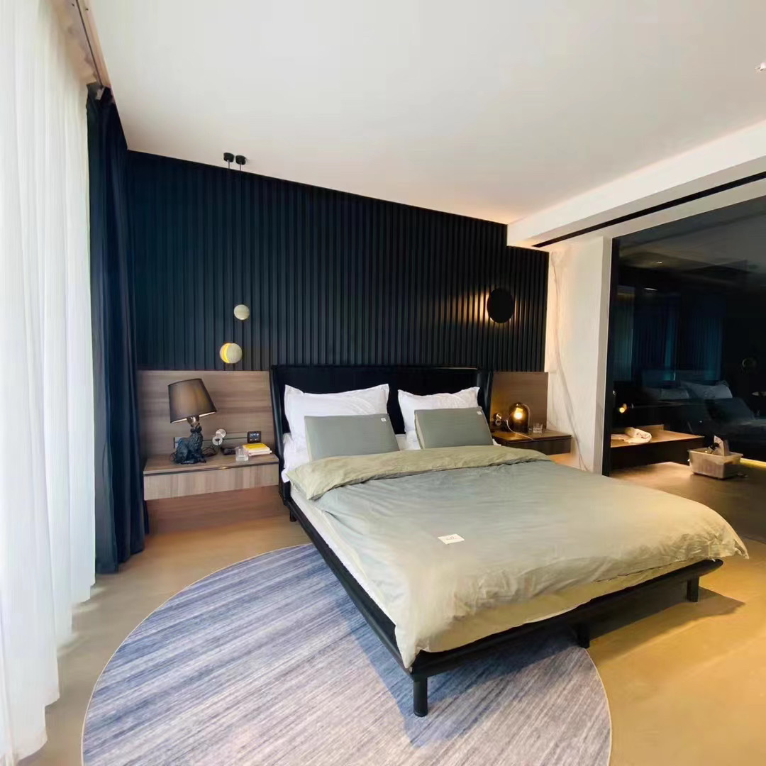 Wooden Grain PVC Wpc Wall Panels Designs for Decor