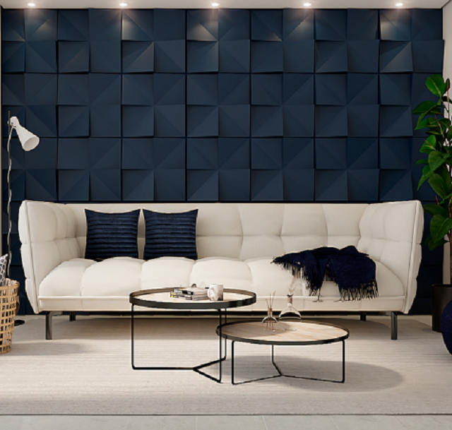 Decorative Plastic Wall Panel 3D Wall Panel Polyst
