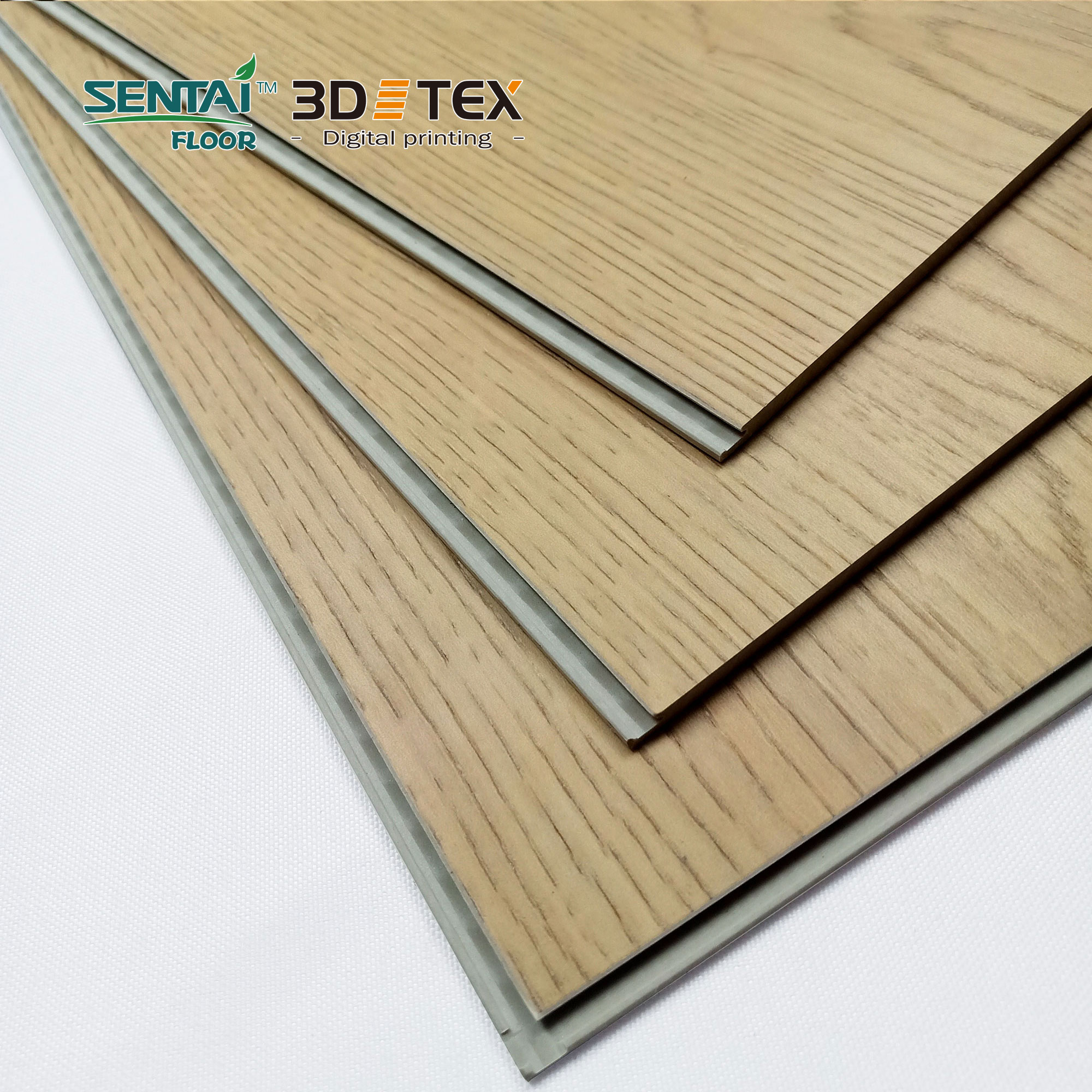 sentai 3D TEX digital printing spc flooring with S