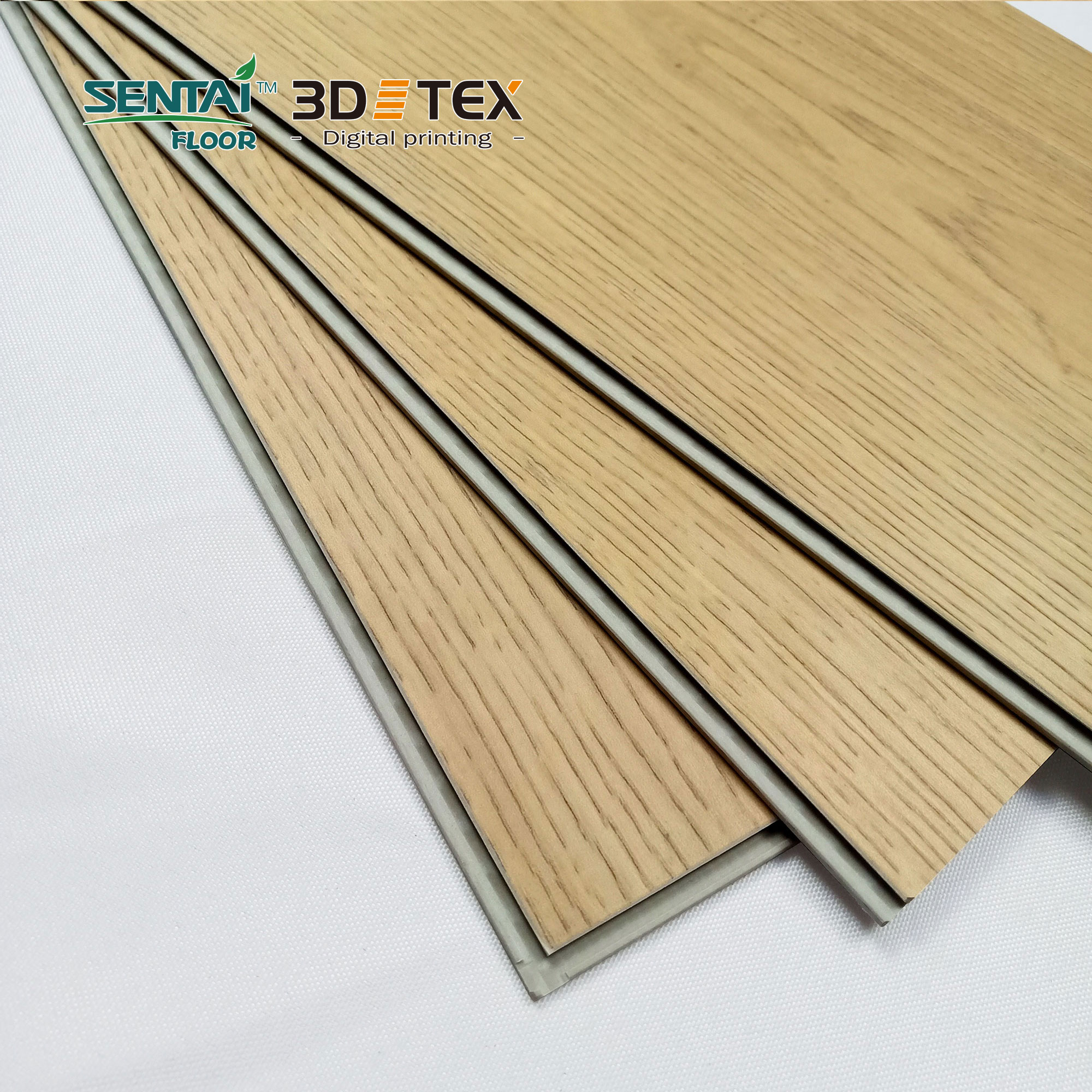 sentai 3D TEX digital printing spc flooring with S