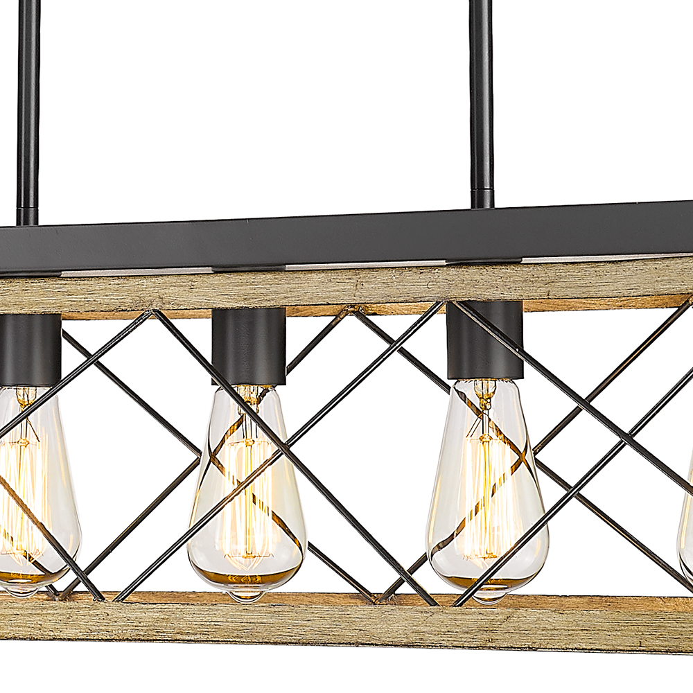 Hot Sale Industrial Etl Listed 5 Bulbs Farmhouse C