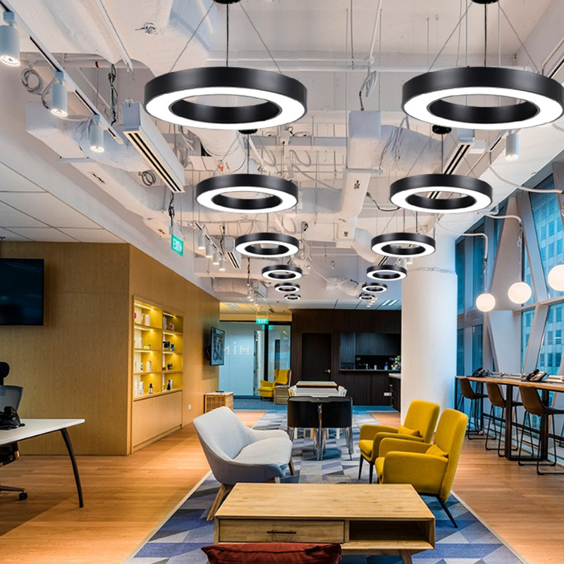 AIER Simple Nordic Round Fixtures Office Hanging I