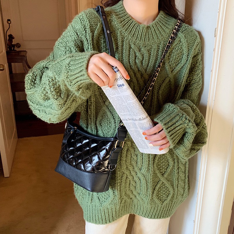 New fashion chain bag Diamond lattice single shoulder bag Vagabond bag