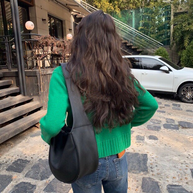 New Large capacity ins soft handbag