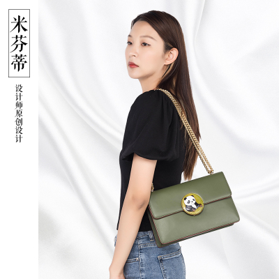New arrival tooling leather  craft  shoulder  bag for ladies 2022 famous  design genuine leather