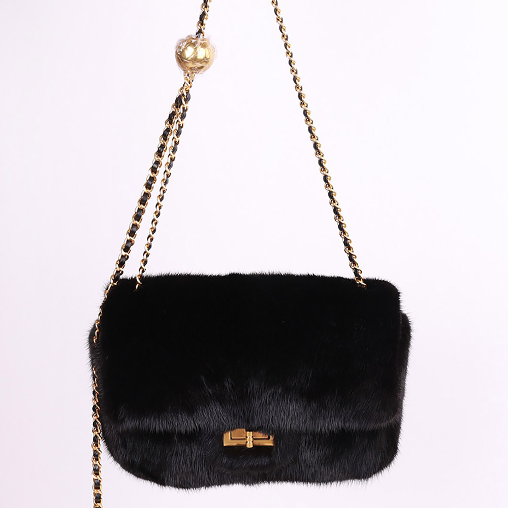 High Quality Fur Crossbody Bags For Women Handbag