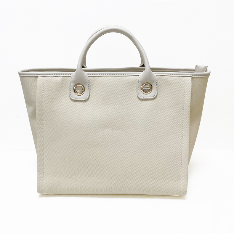 high quality multi use cotton canvas tote bag chai