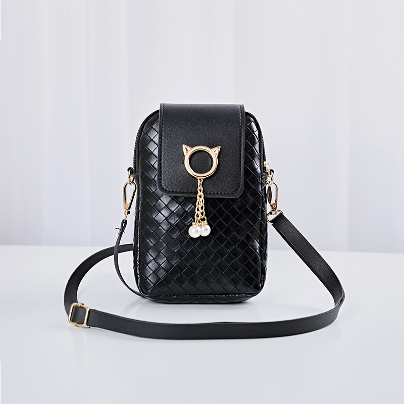 Wholesale Pu Leather Square Mobile Phone Bag Fashi