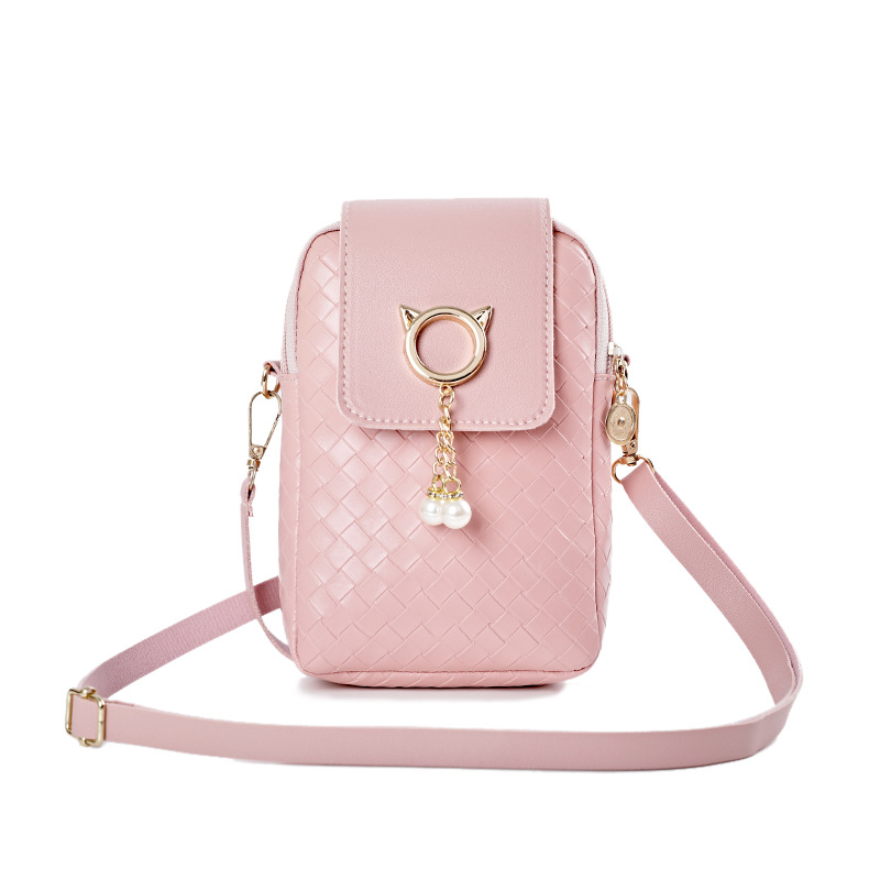Wholesale Pu Leather Square Mobile Phone Bag Fashi
