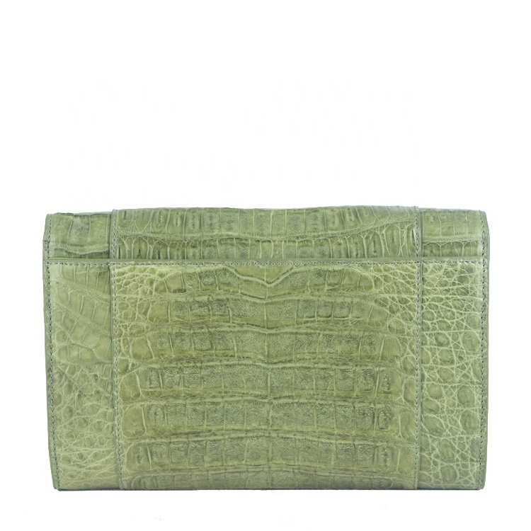 Authentic crocodile clutch bags women new  leather bags exclusive exotic purse luxury evening hand b