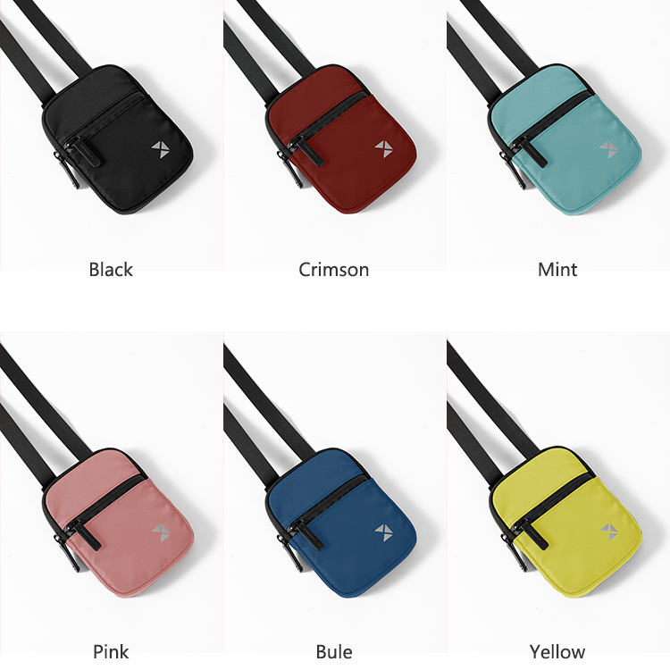 Factory custom promotional waterproof sling crossb