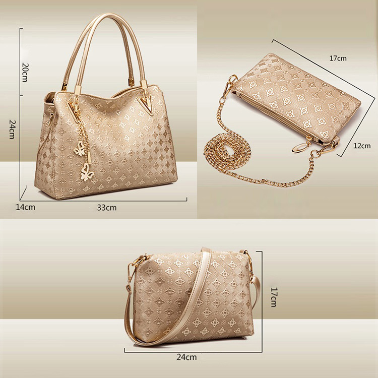 Ready Stock Factory Women's Pu Leather Shoulder Cr