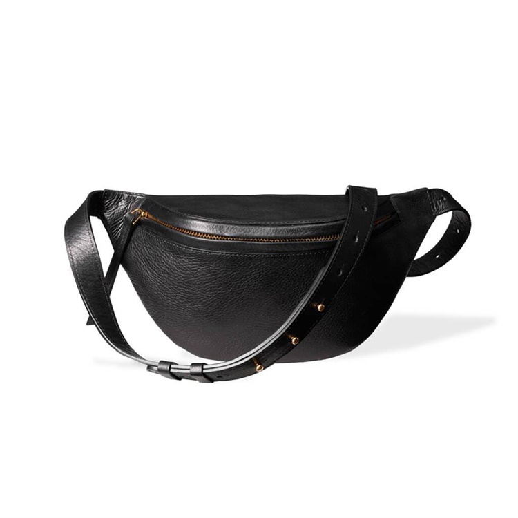2022 designer black fanny pack Stylish fashion uni