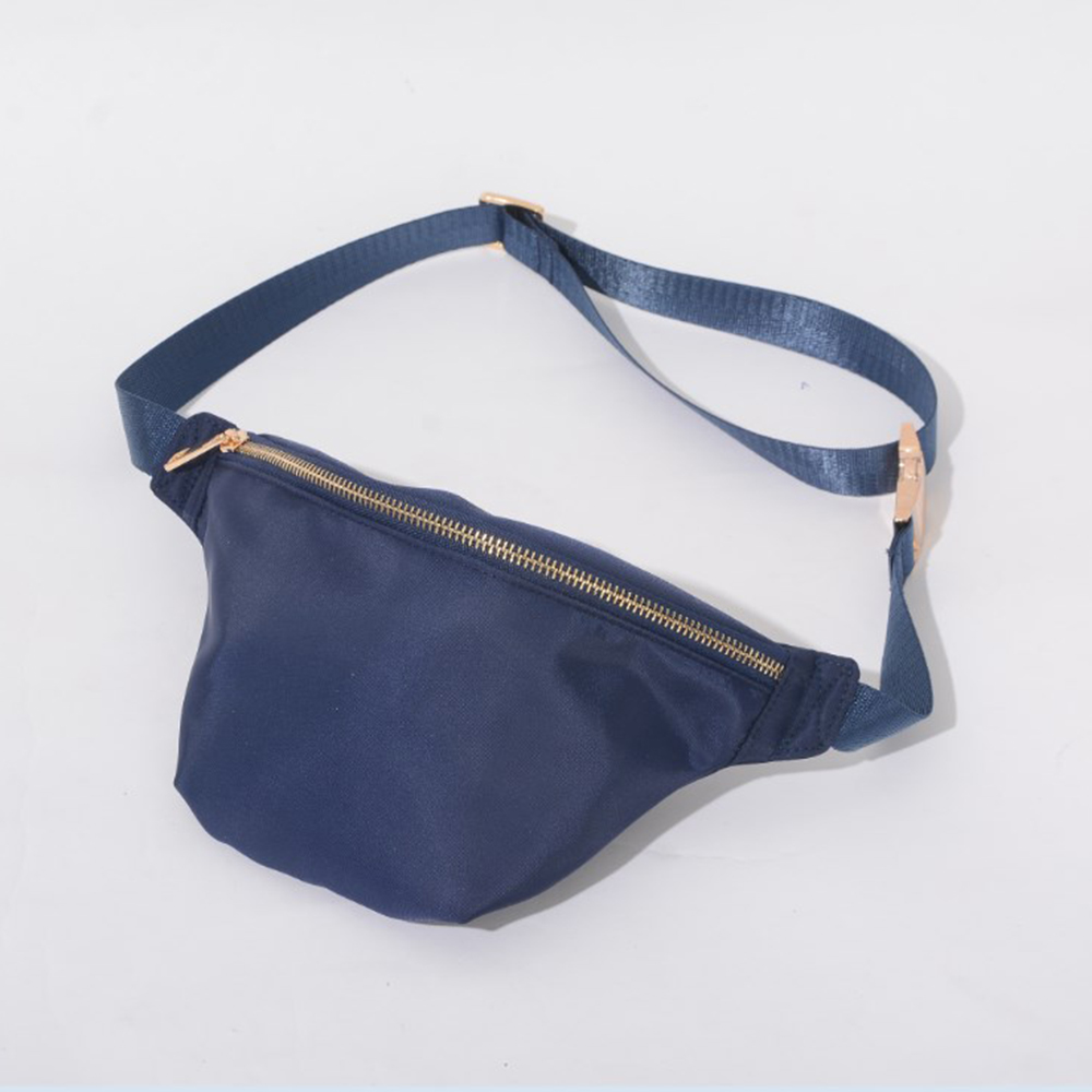 Low MOQ Stock Fanny Pack Custom Logo Printed Men W