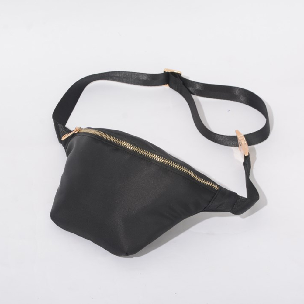 Low MOQ Stock Fanny Pack Custom Logo Printed Men W