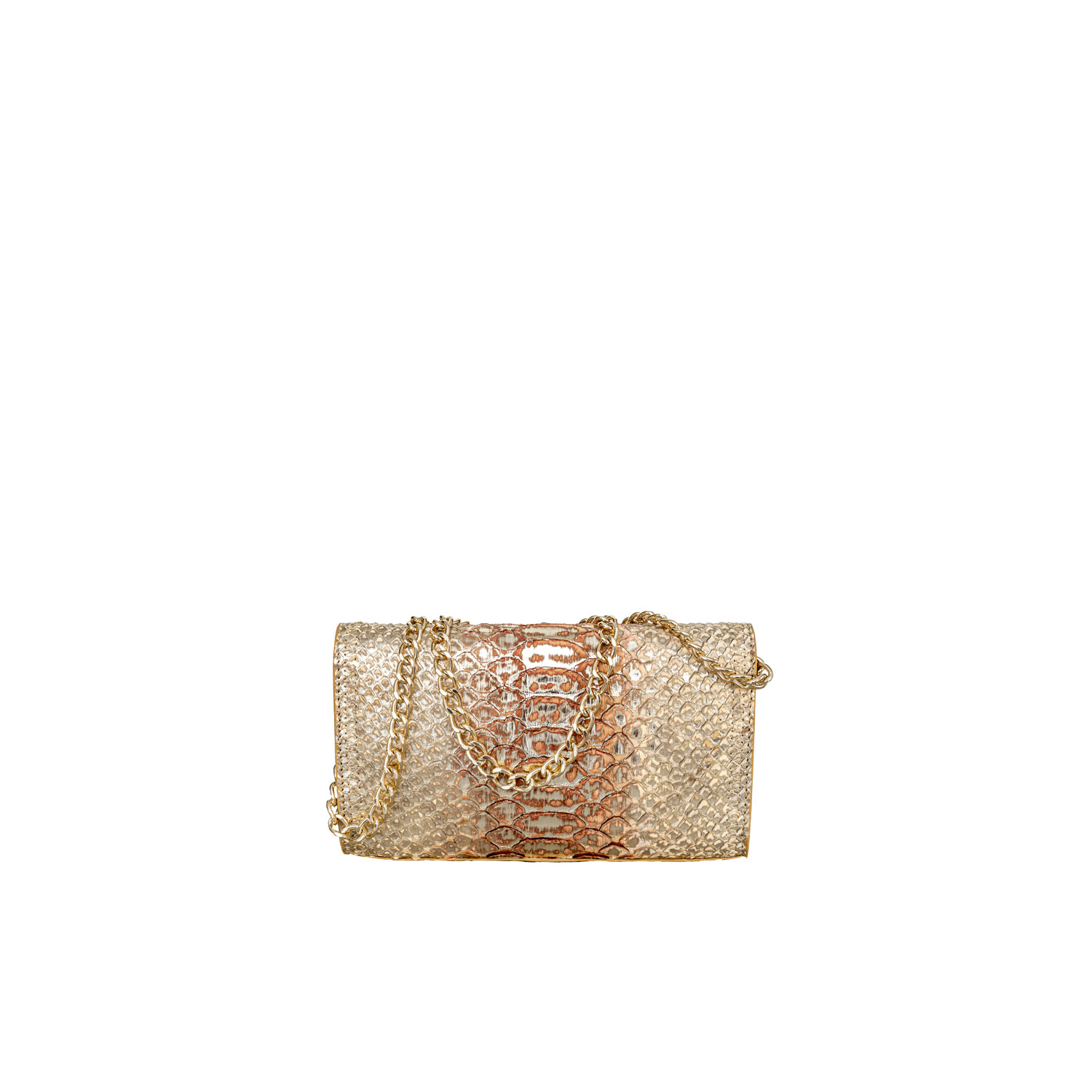 Made in Italy handmade fashion for women genuine leather real hand-painted Python Clutch bag