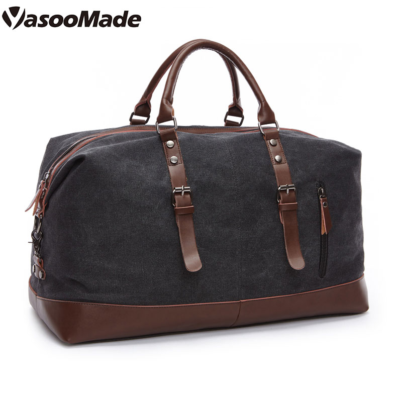 Wholesale custom low moq vintage reisetasche canva