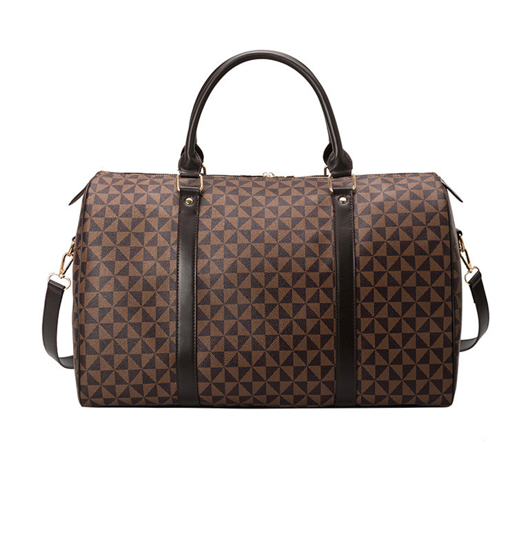 Oversize custom leather duffle bags For Women Men 