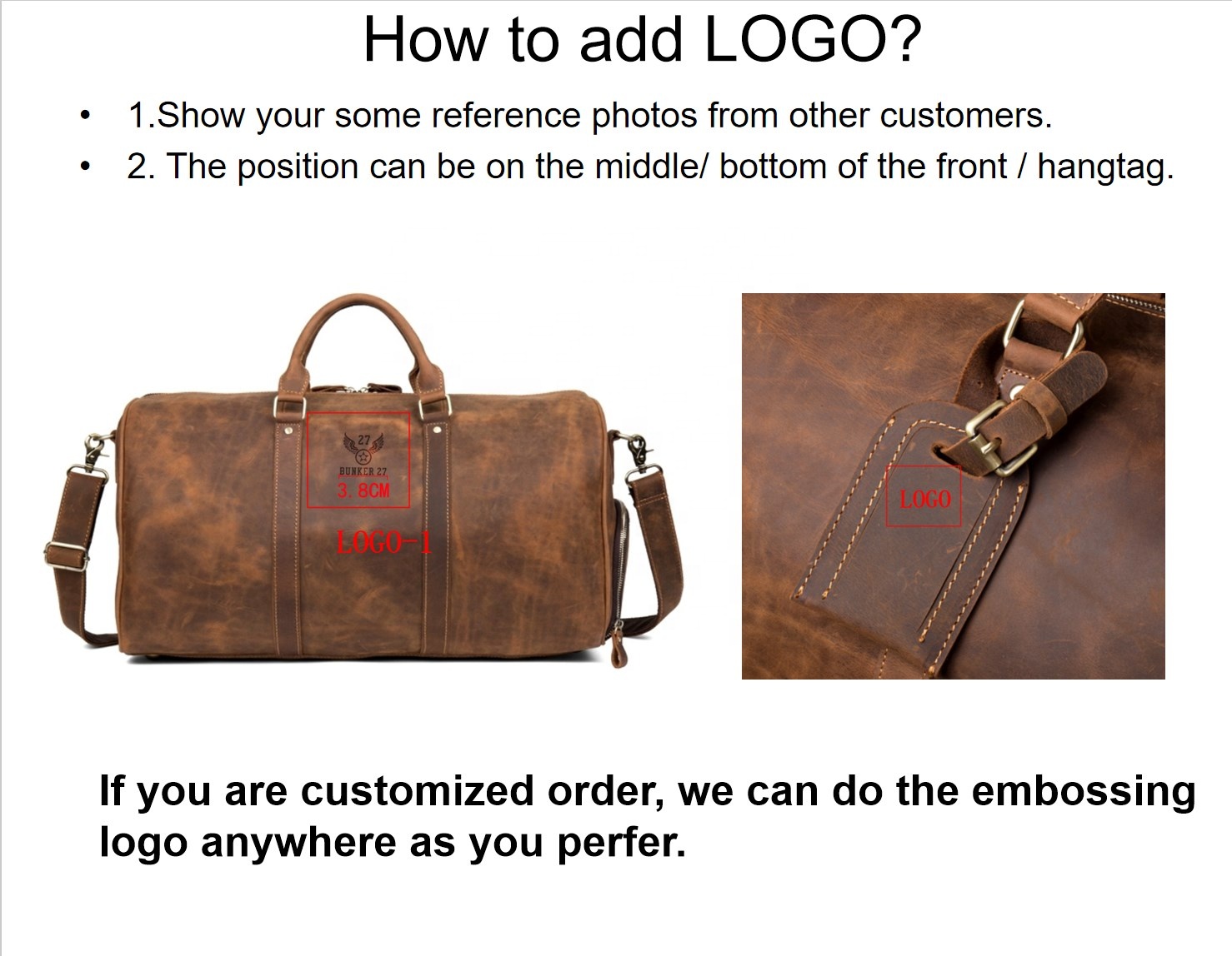Handmade Custom Leather Duffle bags for Men and wholesale Leather Travel Overnight Weekend Sports Gy