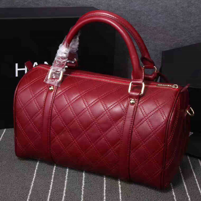 Wholesale Large luxury  Leather traveling holdall handbag weekender gym travel shoulder bag designer